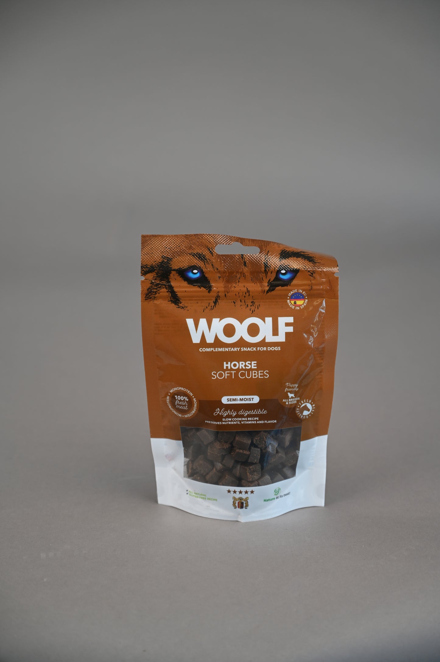 Woolf soft cubes, Hest